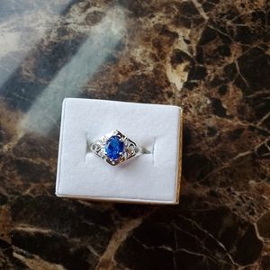 silver 925 ring and earrings